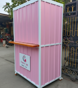 Booth Es Instan Ringan, Kuat, Eye-catching