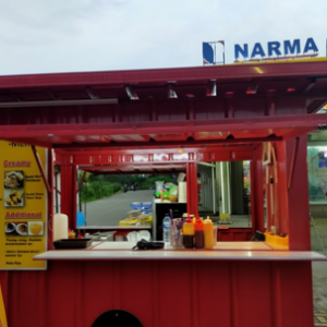 Kios Makanan Mini Kuat Bisa Dipakai Bertahun-tahun