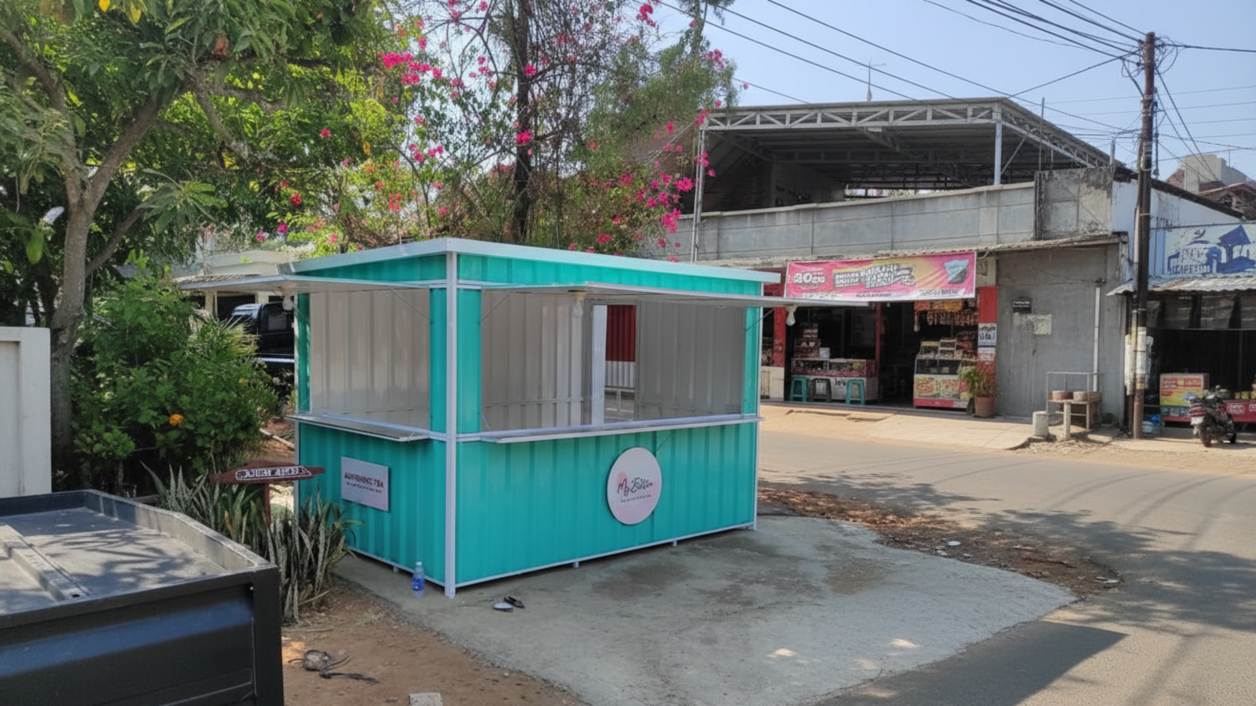 Booth Container Custom 