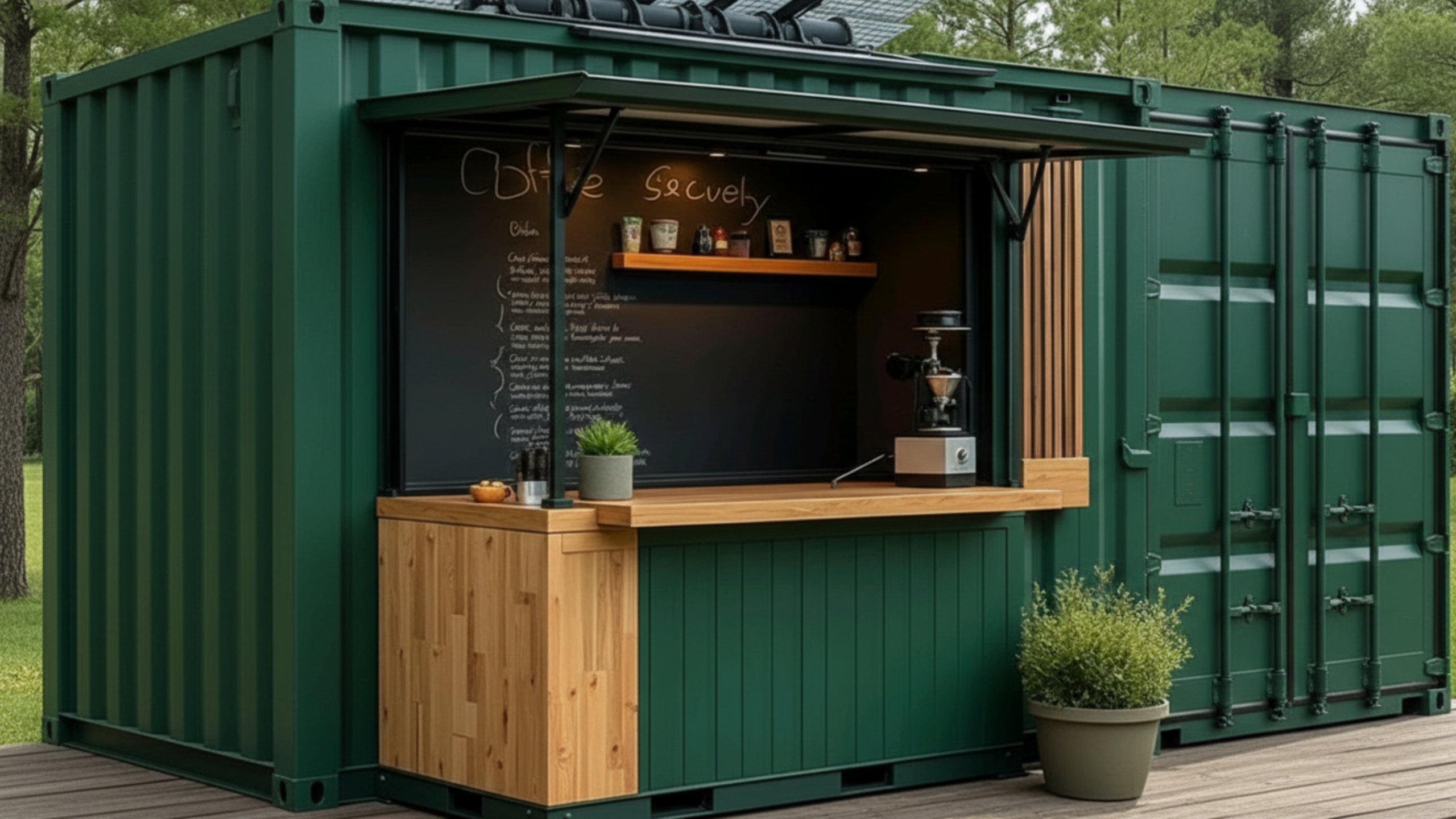 Booth Container Custom