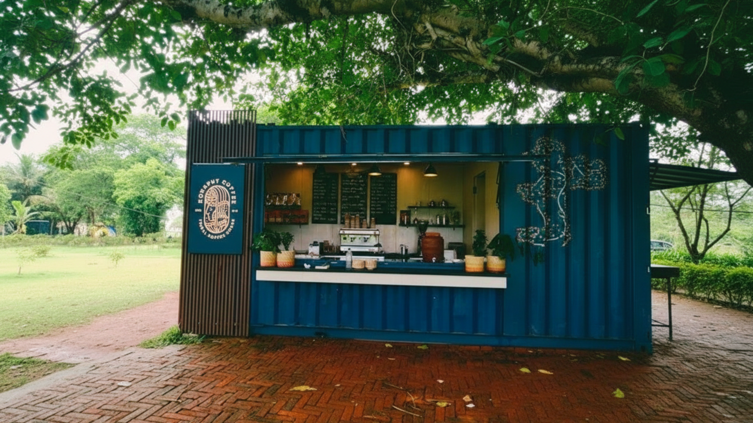 Booth Container Custom