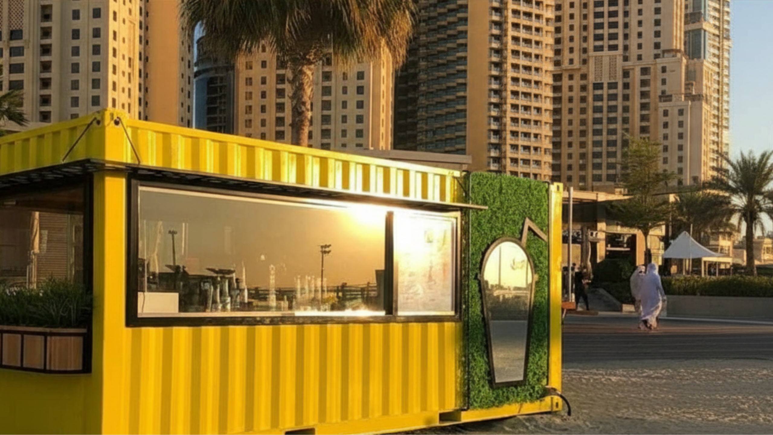 Booth Container Custom