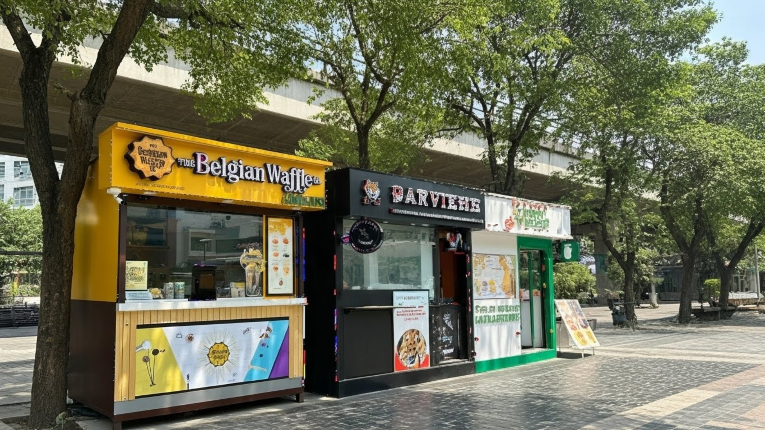 Booth Container Custom 