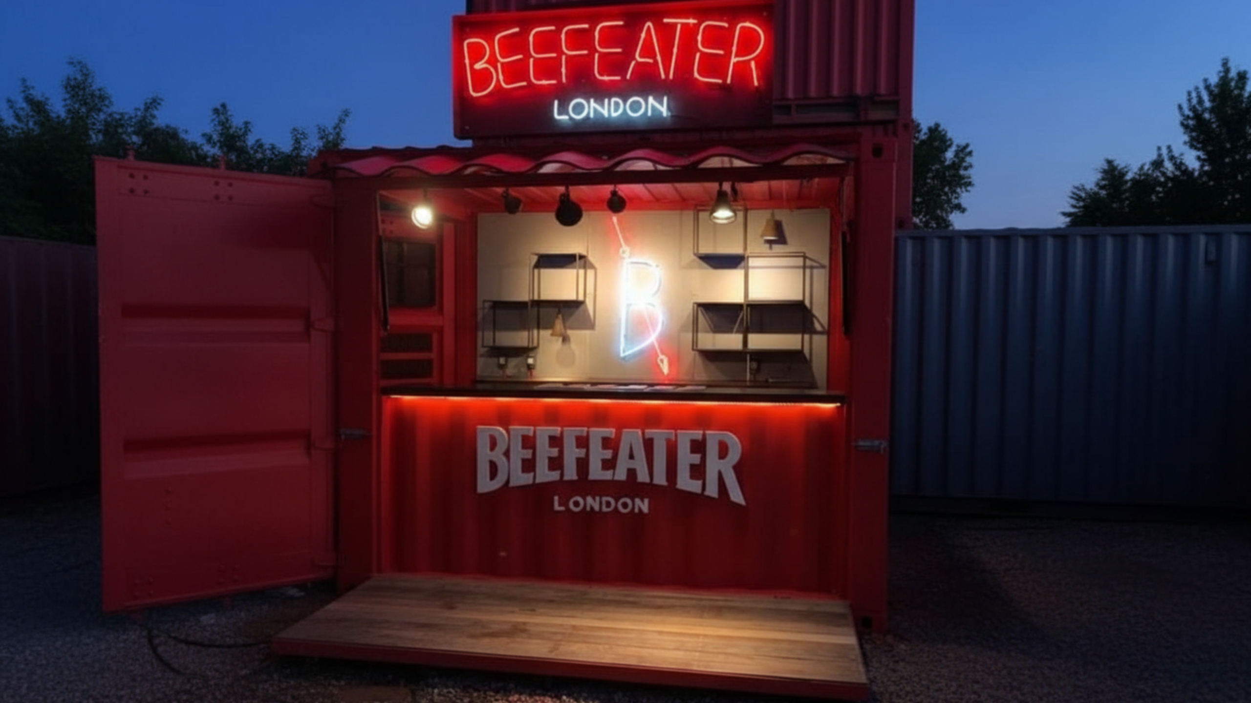 Booth Container Custom 