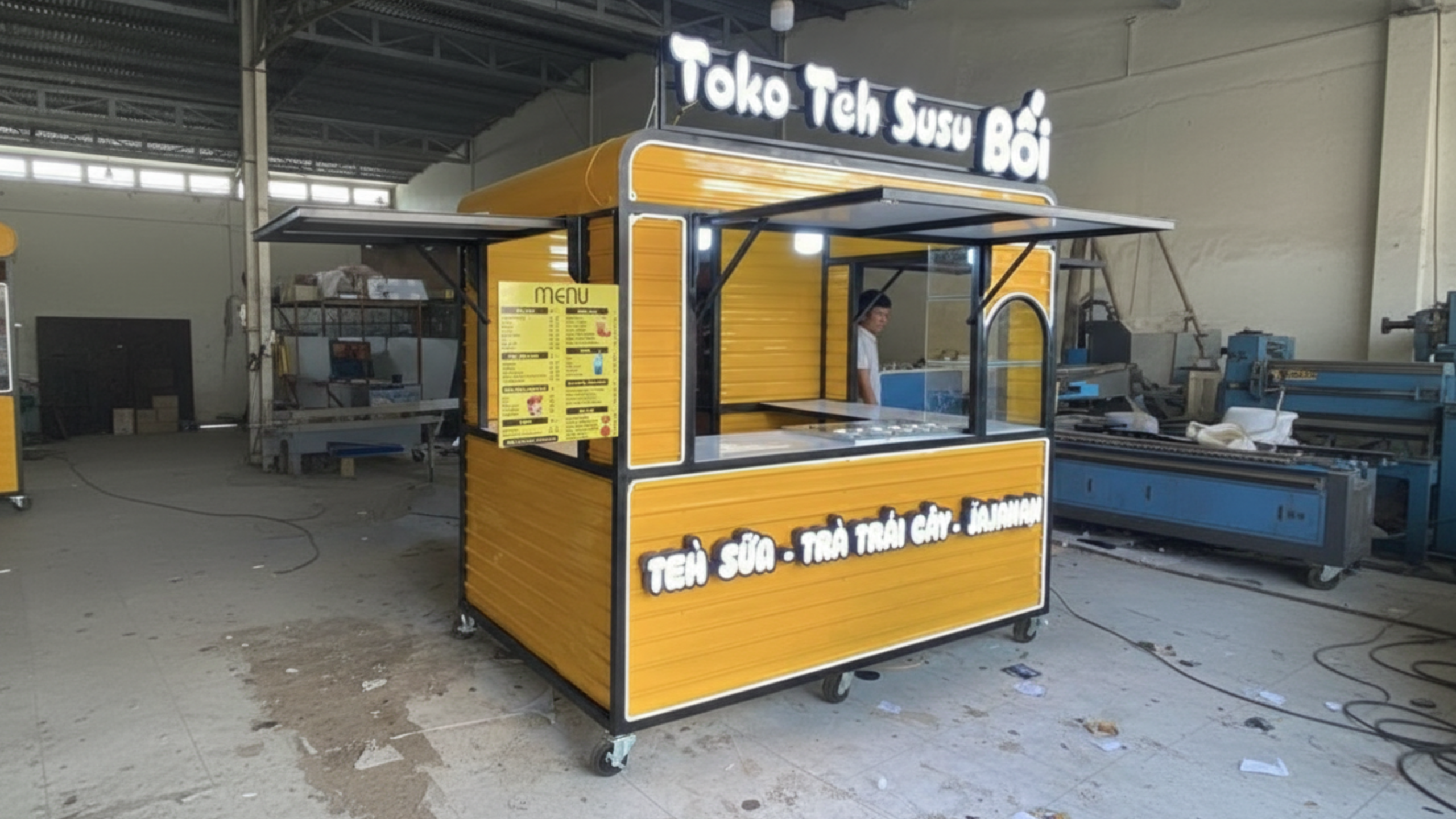 Booth Container Custom 