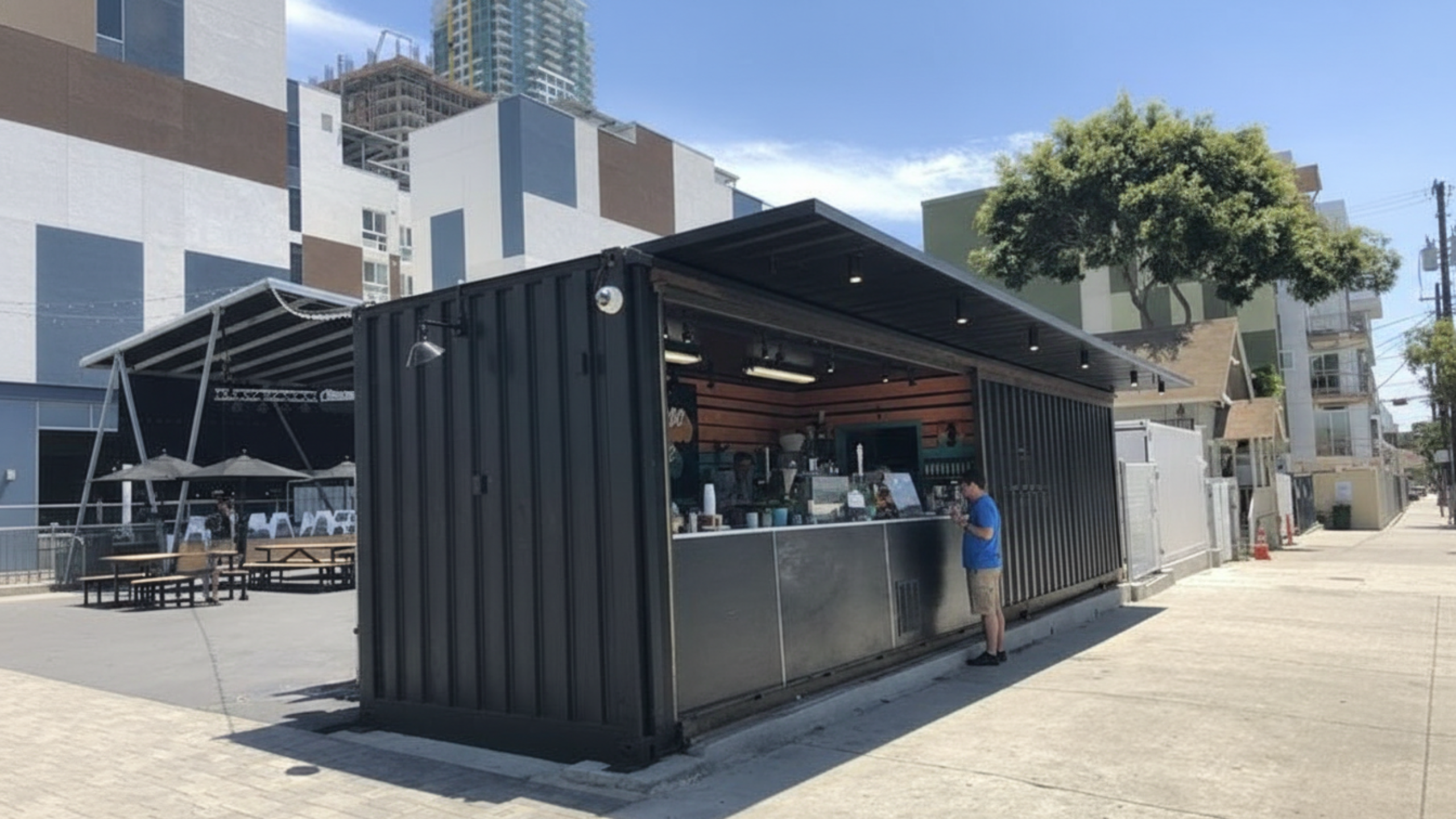 Booth Container Custom