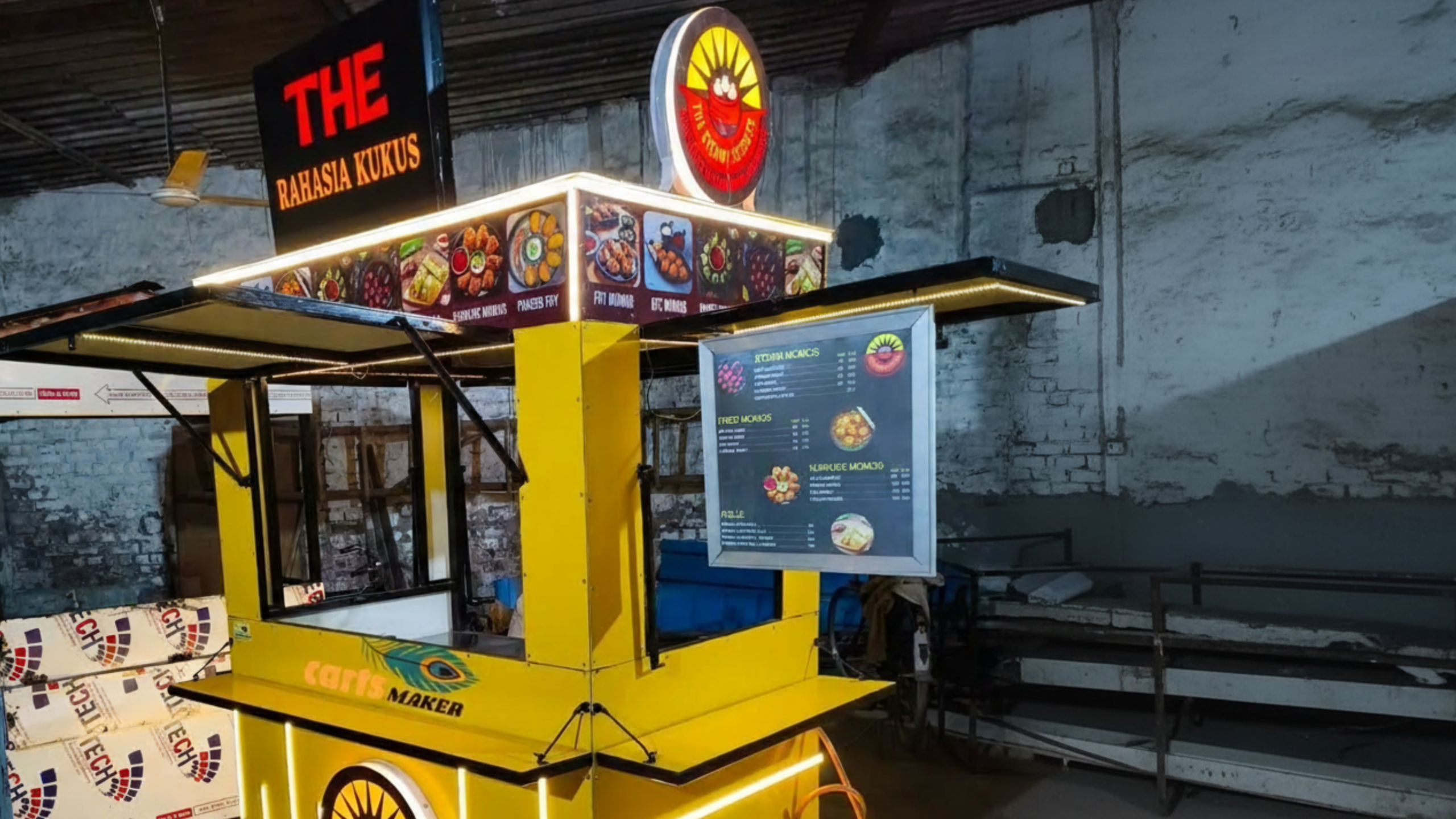 Booth Container Custom 