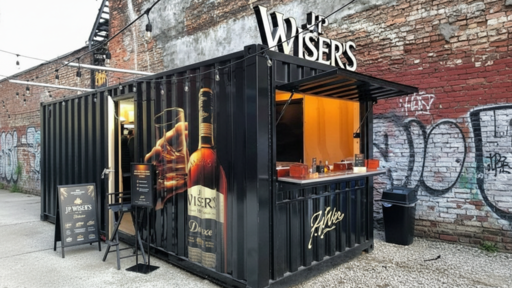 Booth Container Custom