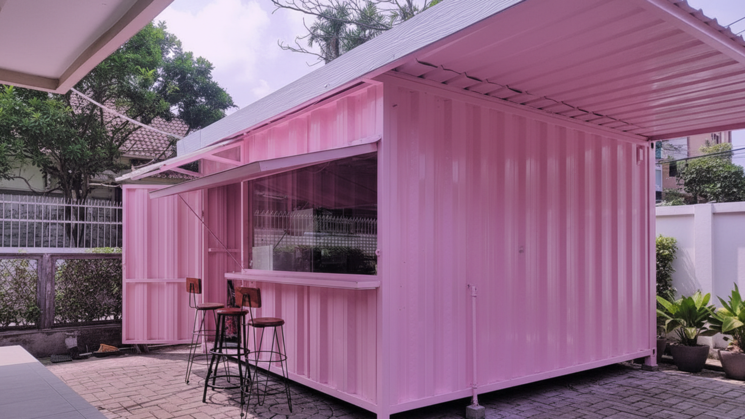 Booth Container Custom 