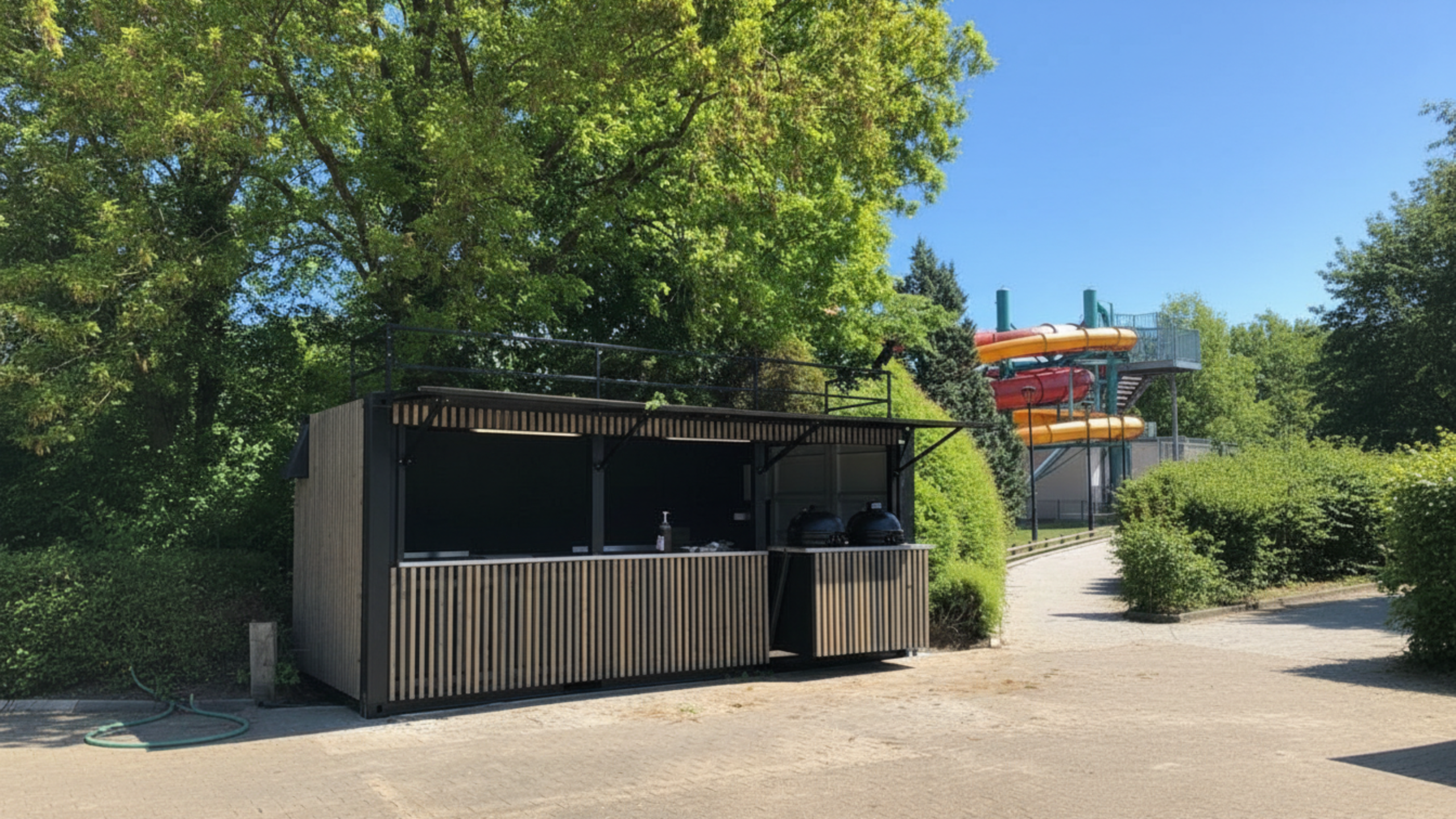 Booth Container Custom