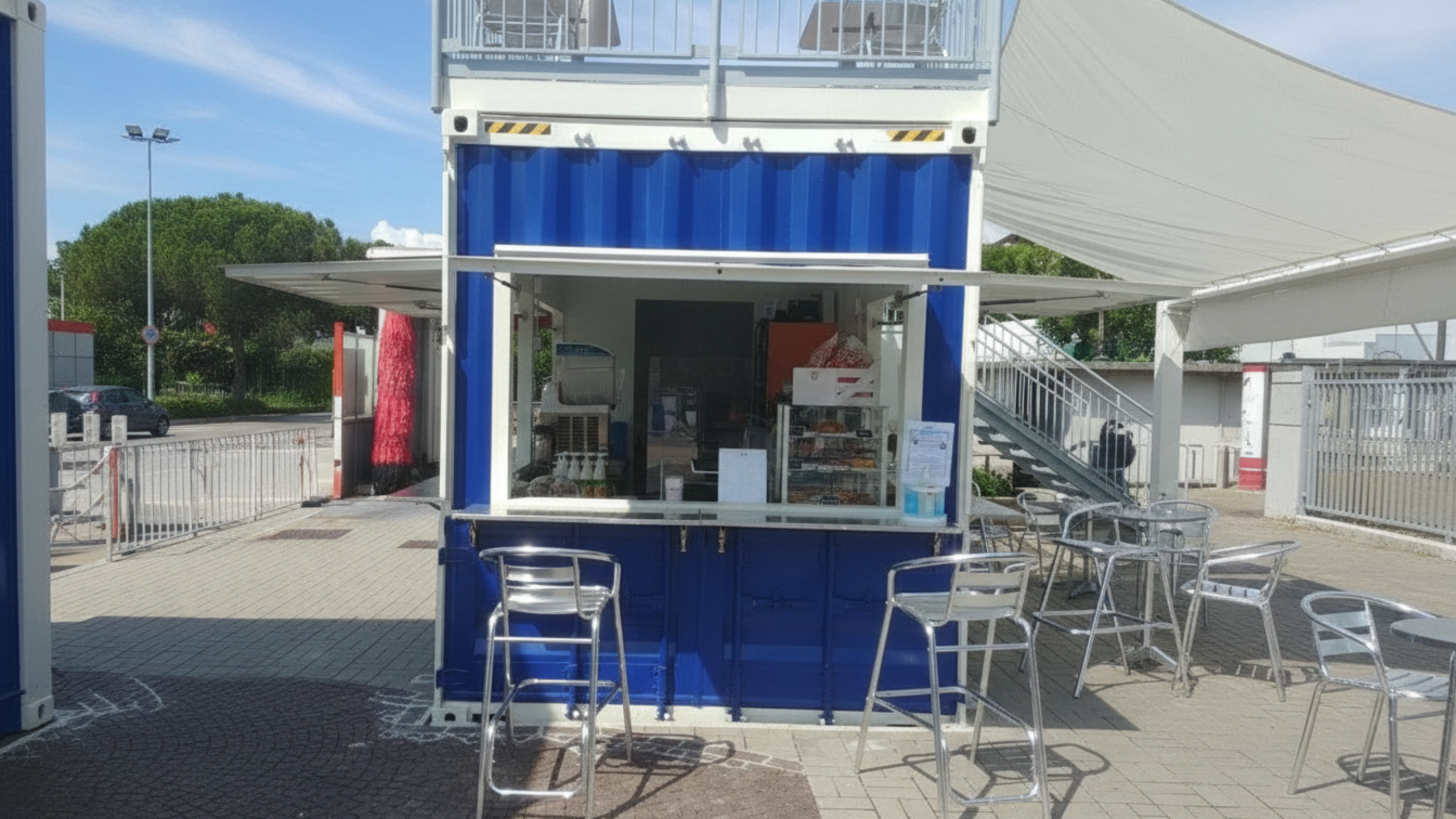 Booth Container Custom