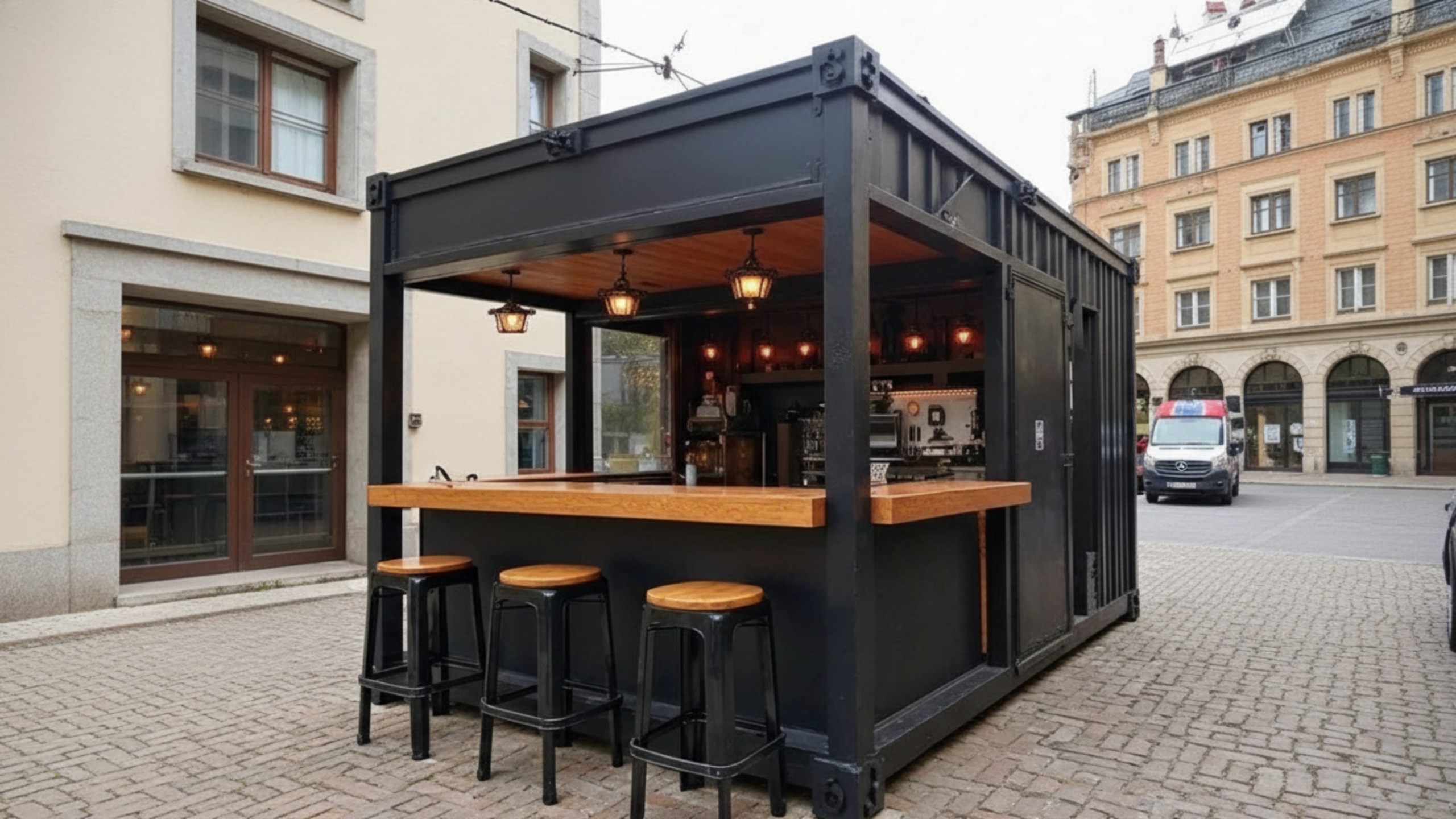 Booth Container Custom 