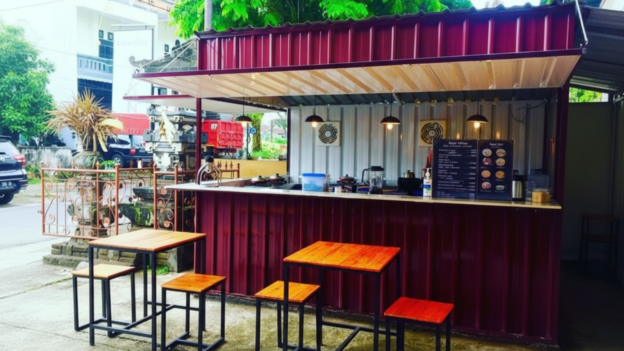 Booth Container Custom 