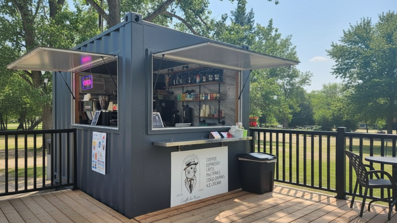 Booth Container Custom 