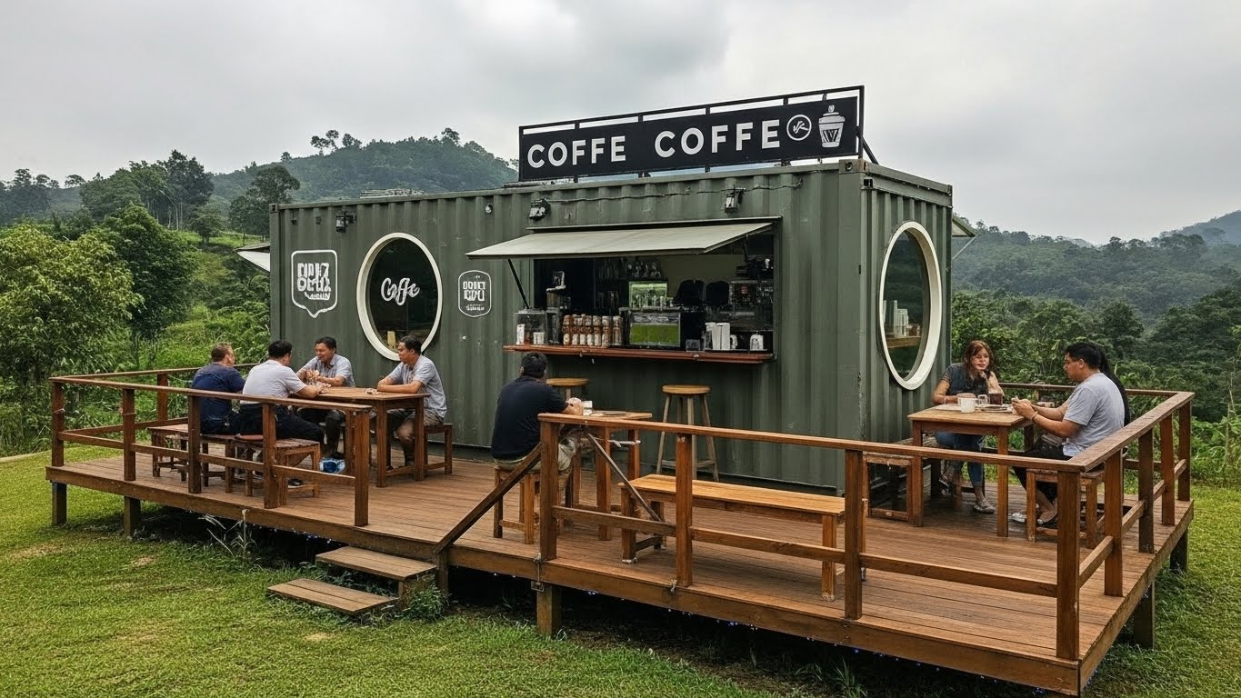 Booth Container Custom 