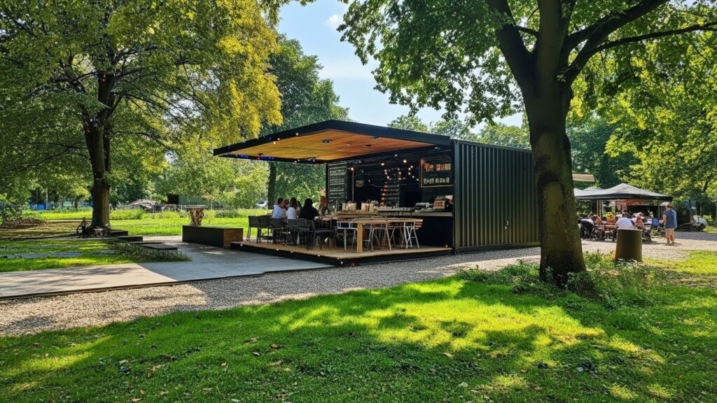 Booth Container Custom