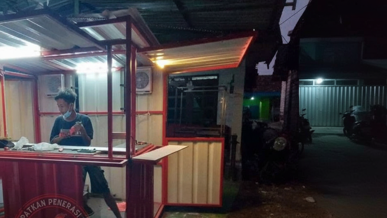 Booth Container Custom 