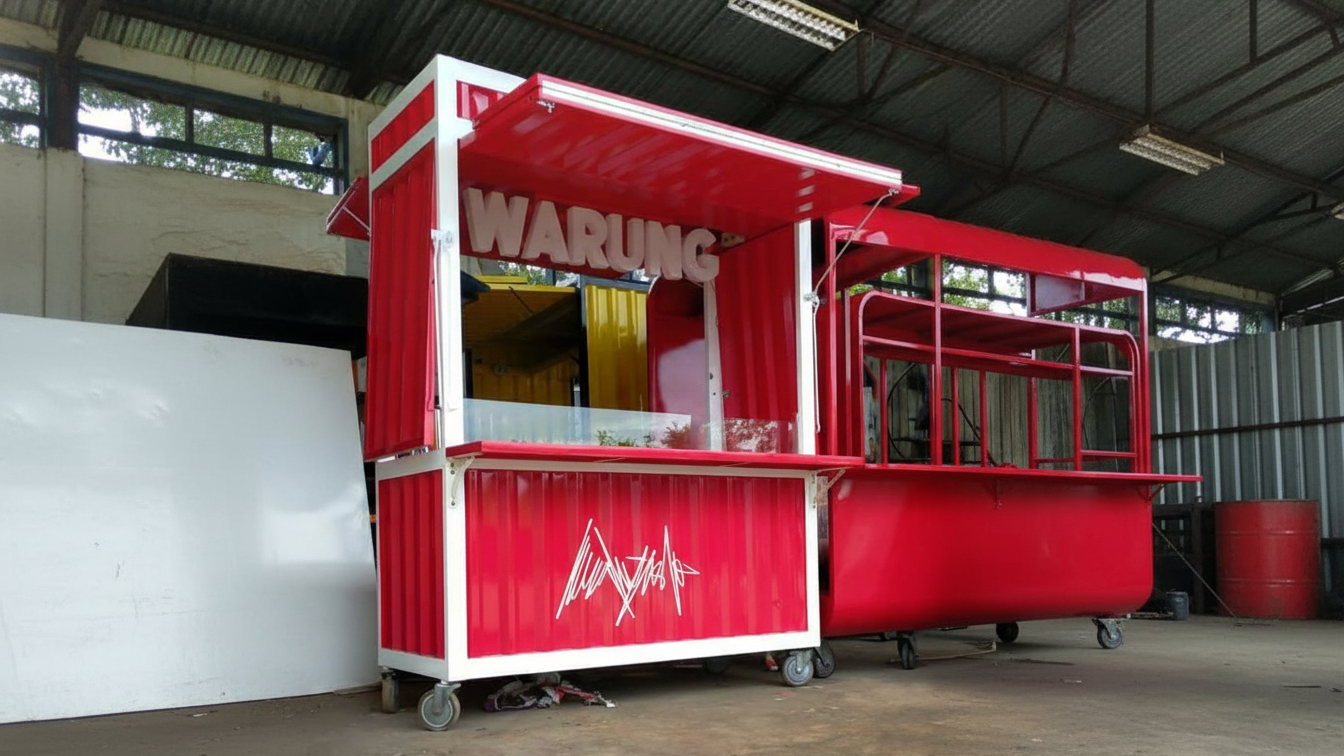 Booth Container Custom 