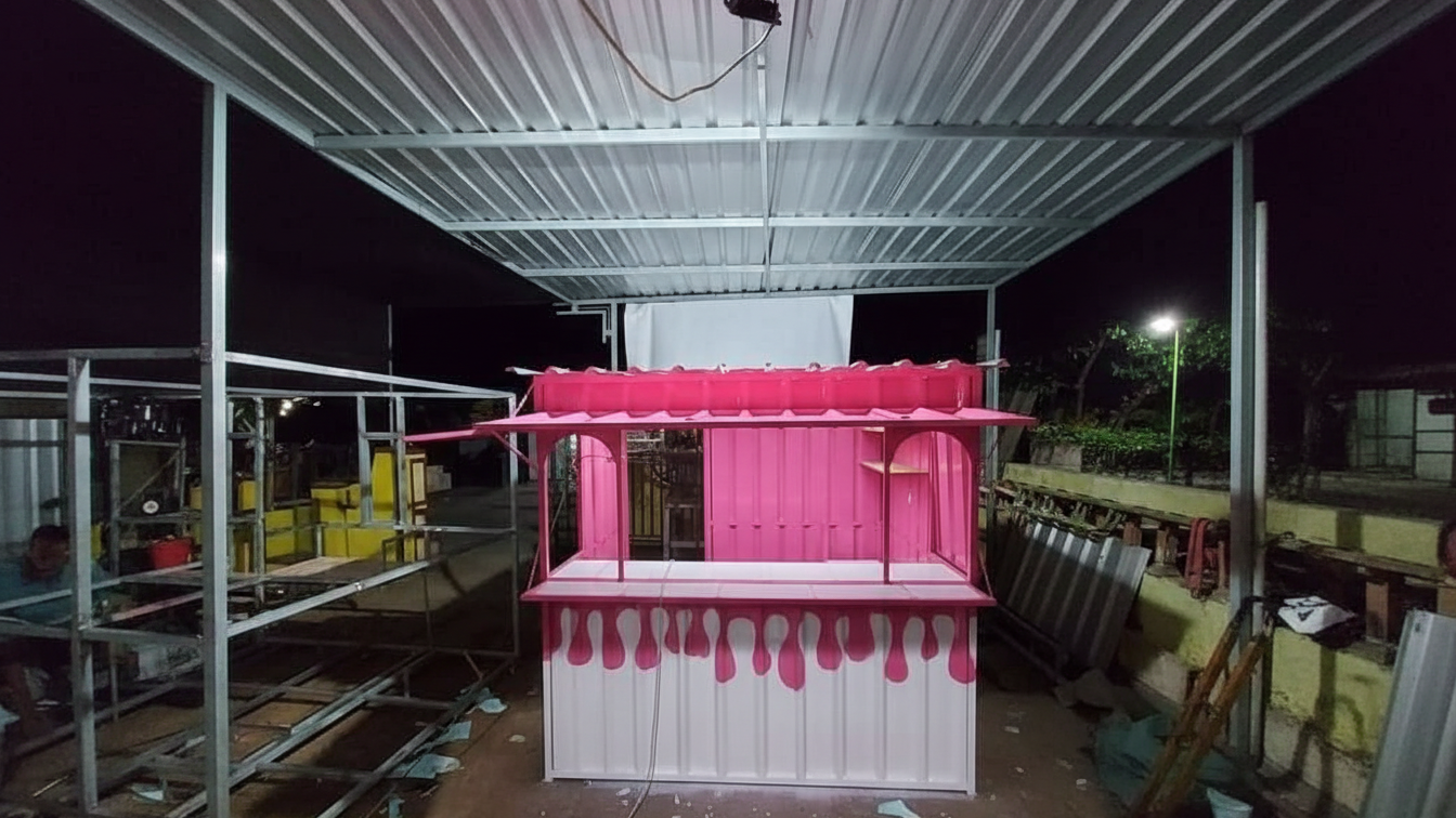 Booth Container Custom 