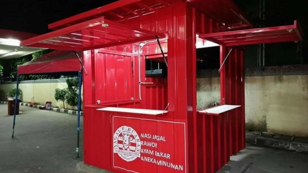 Booth Container Custom