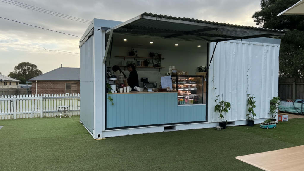 Booth Container Custom