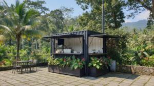 Booth Container Custom