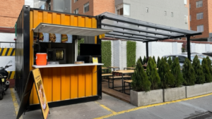 Booth Container Custom