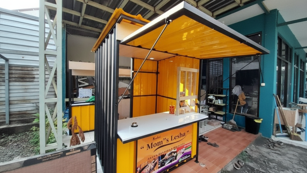 Booth Container Custom