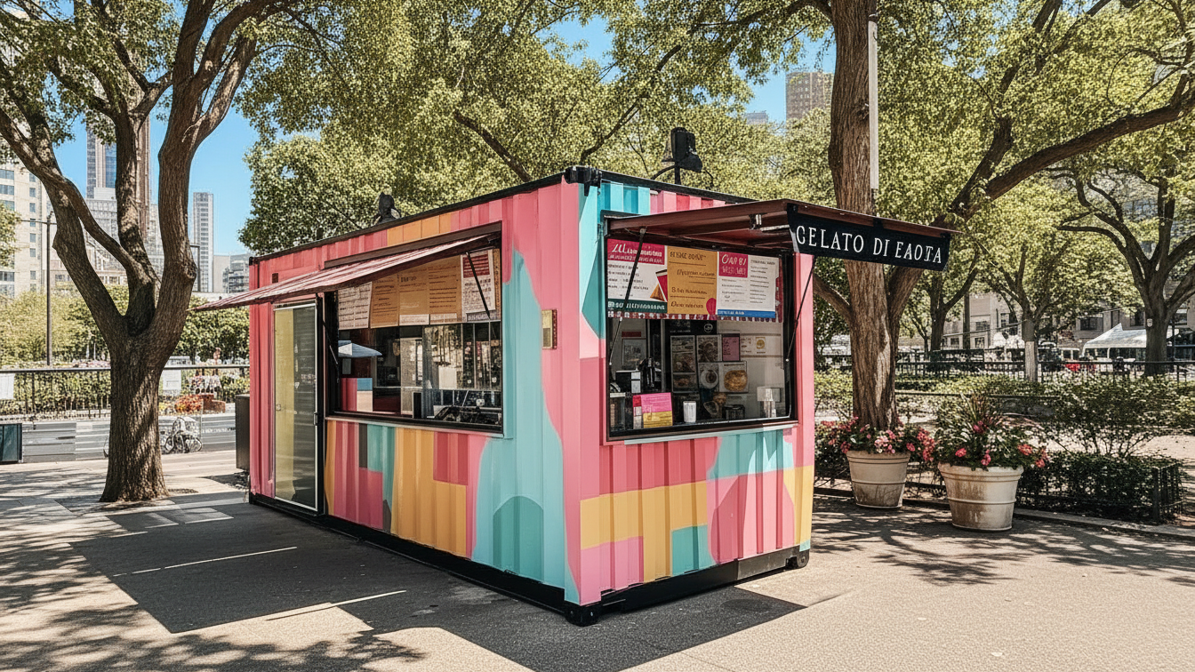 Booth Container Custom 