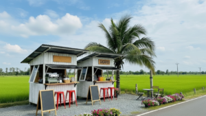 Booth Container Custom